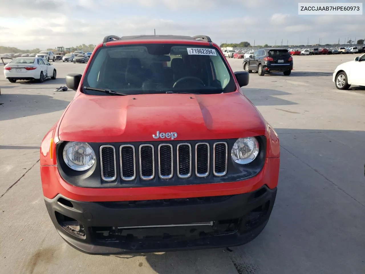 2017 Jeep Renegade Sport VIN: ZACCJAAB7HPE60973 Lot: 71962394