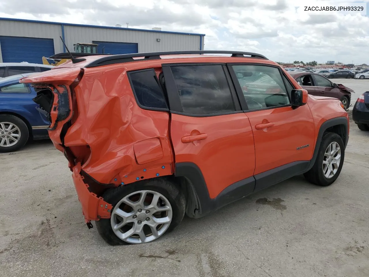 2018 Jeep Renegade Latitude VIN: ZACCJABB6JPH93329 Lot: 59697794