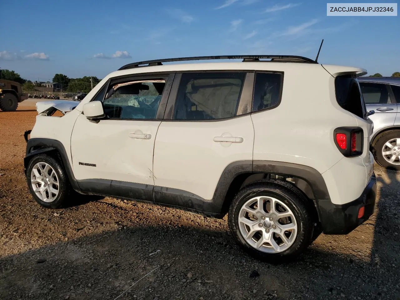 2018 Jeep Renegade Latitude VIN: ZACCJABB4JPJ32346 Lot: 67662214