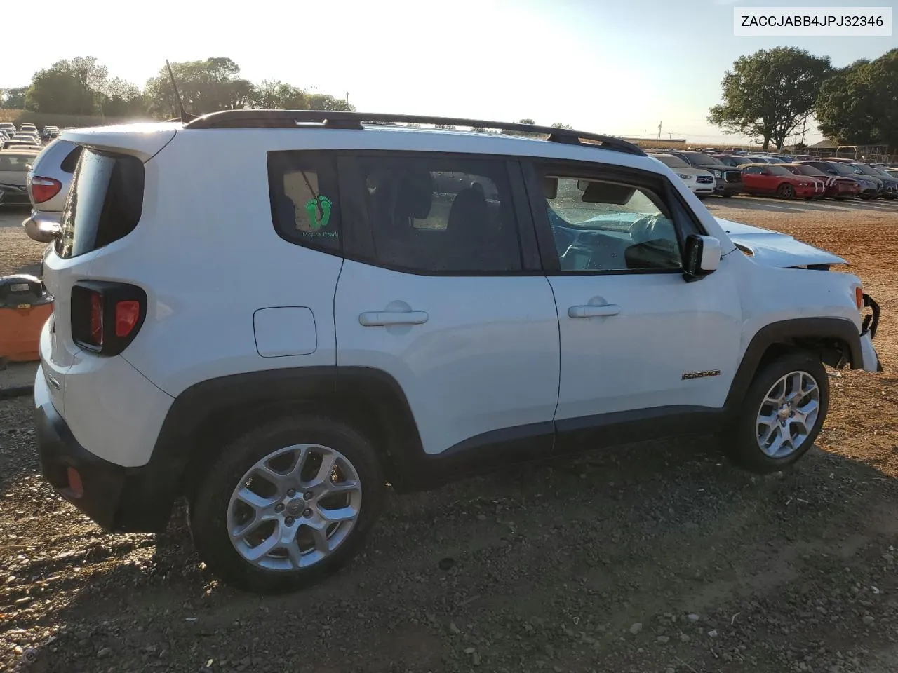 ZACCJABB4JPJ32346 2018 Jeep Renegade Latitude