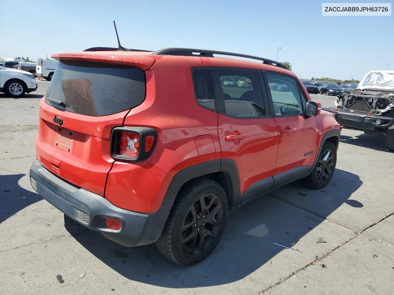 2018 Jeep Renegade Latitude VIN: ZACCJABB9JPH63726 Lot: 69481454