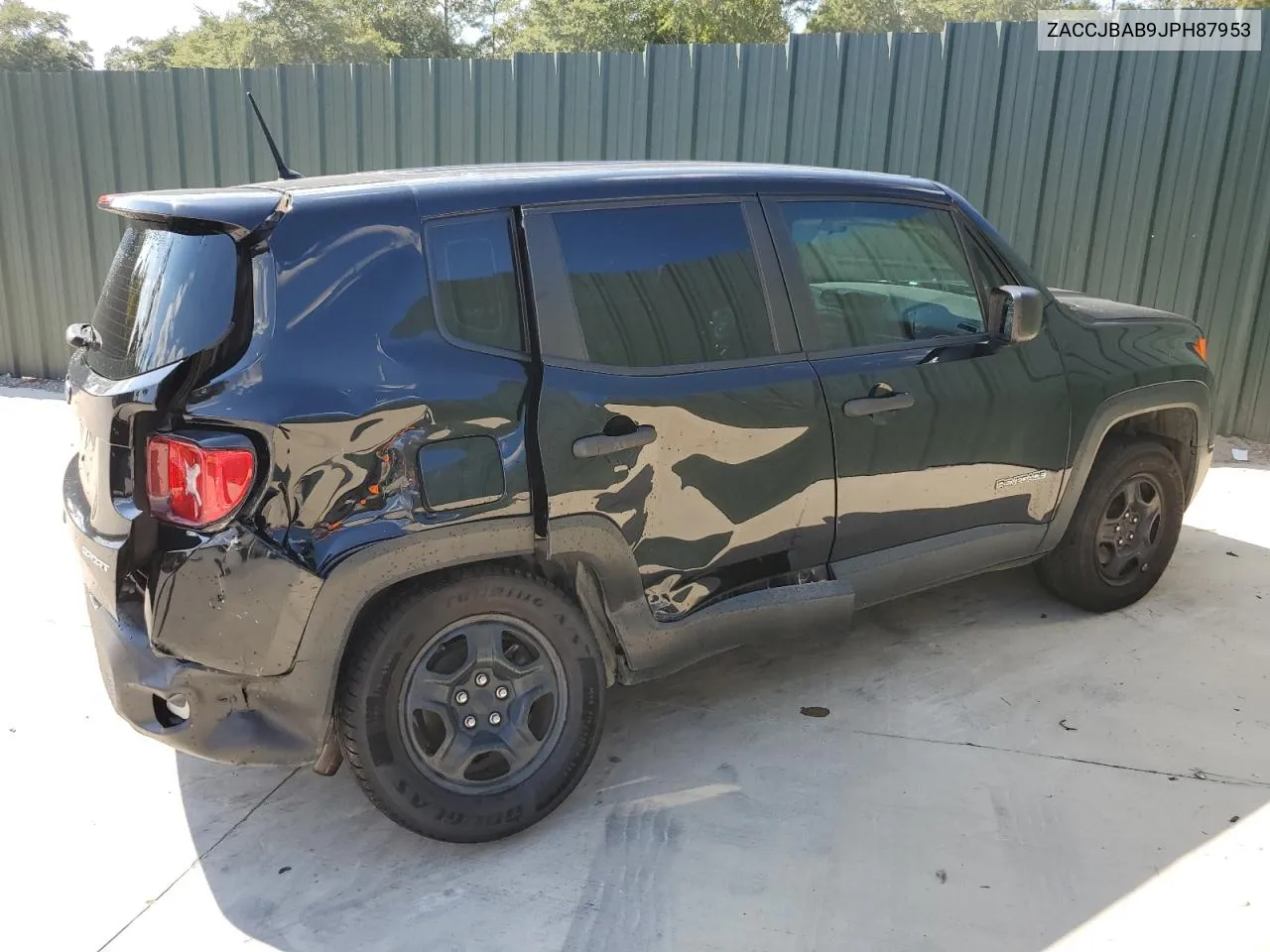 2018 Jeep Renegade Sport VIN: ZACCJBAB9JPH87953 Lot: 70057754