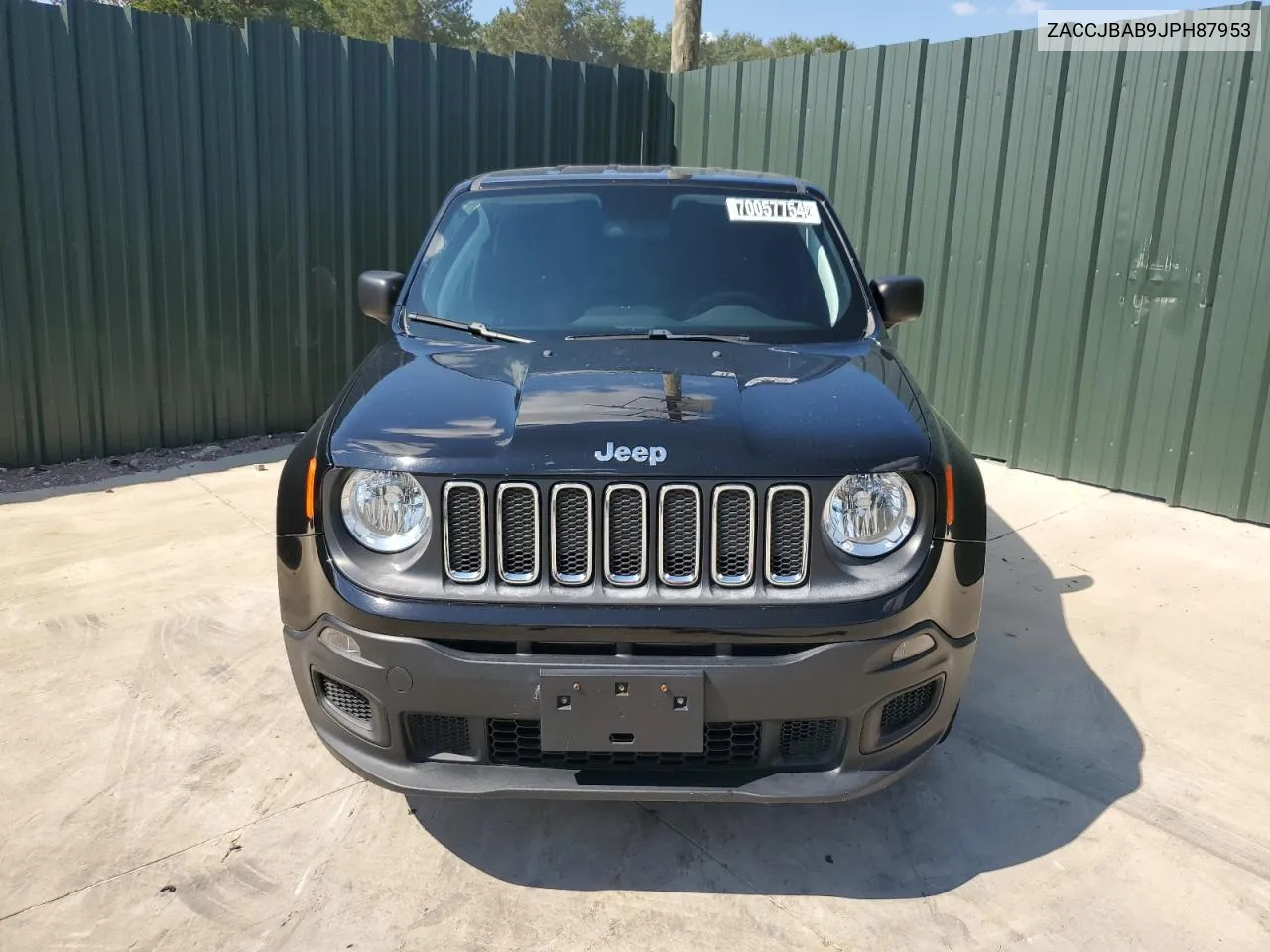 ZACCJBAB9JPH87953 2018 Jeep Renegade Sport