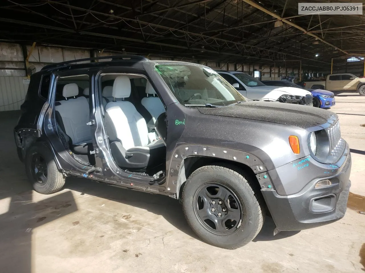 2018 Jeep Renegade Latitude VIN: ZACCJABB0JPJ06391 Lot: 71758834