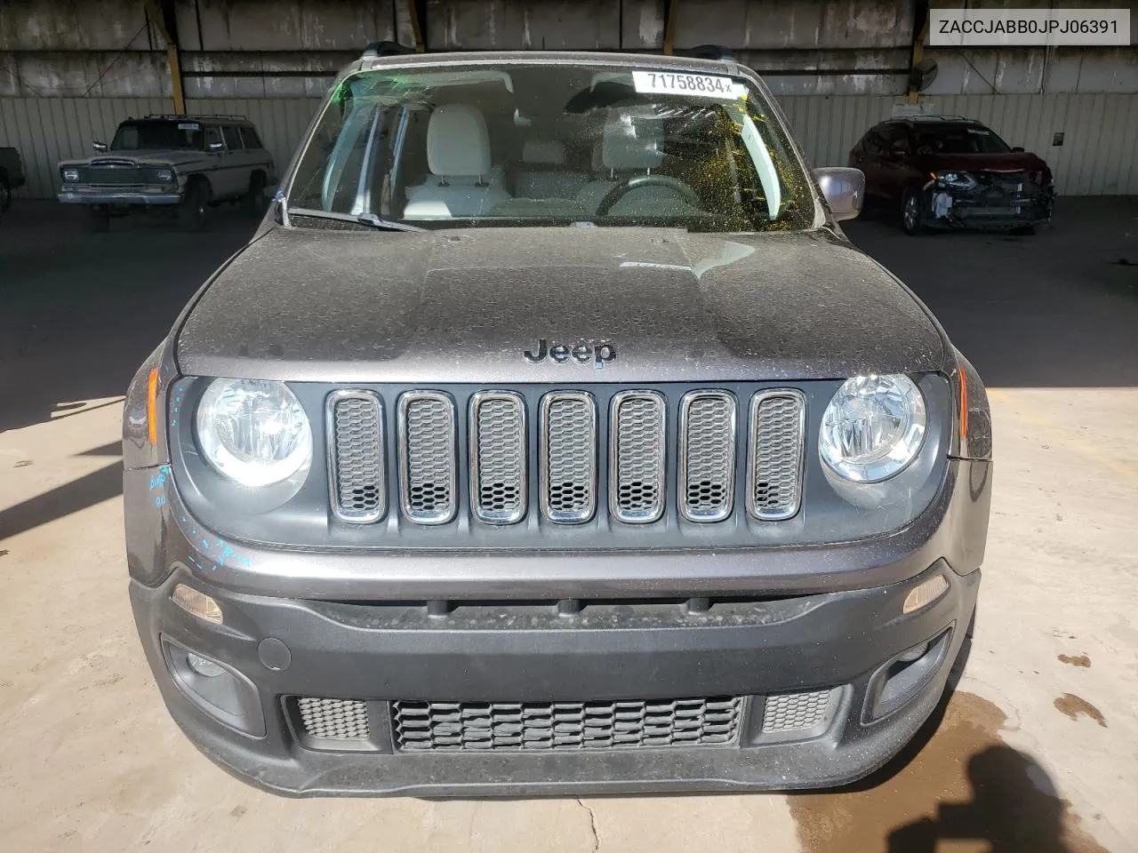 2018 Jeep Renegade Latitude VIN: ZACCJABB0JPJ06391 Lot: 71758834