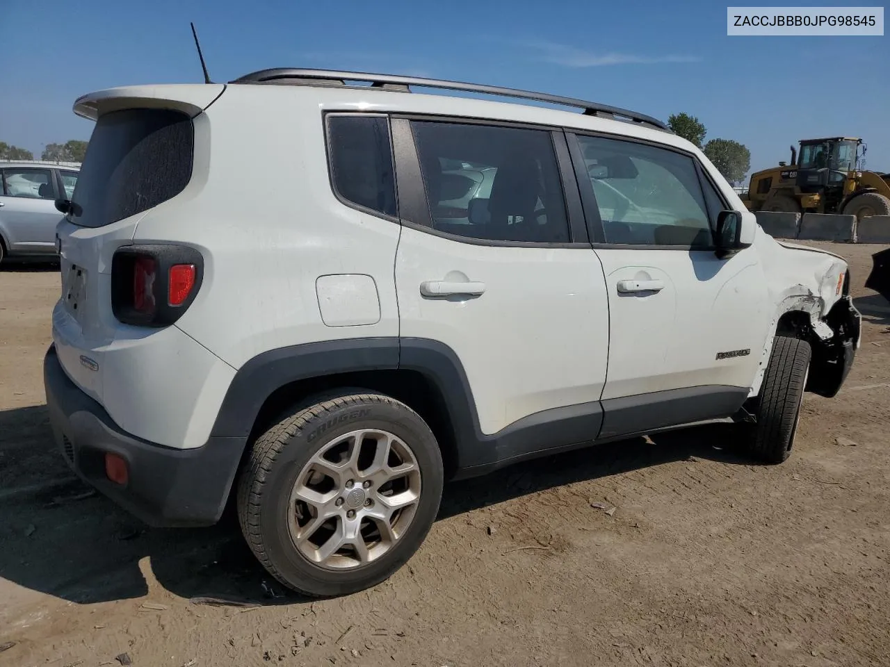 2018 Jeep Renegade Latitude VIN: ZACCJBBB0JPG98545 Lot: 71833644