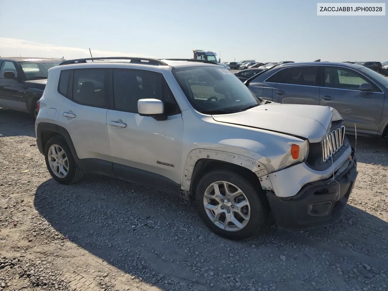 2018 Jeep Renegade Latitude VIN: ZACCJABB1JPH00328 Lot: 71934354