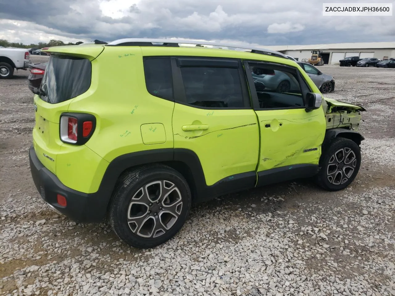 2018 Jeep Renegade Limited VIN: ZACCJADBXJPH36600 Lot: 71960584