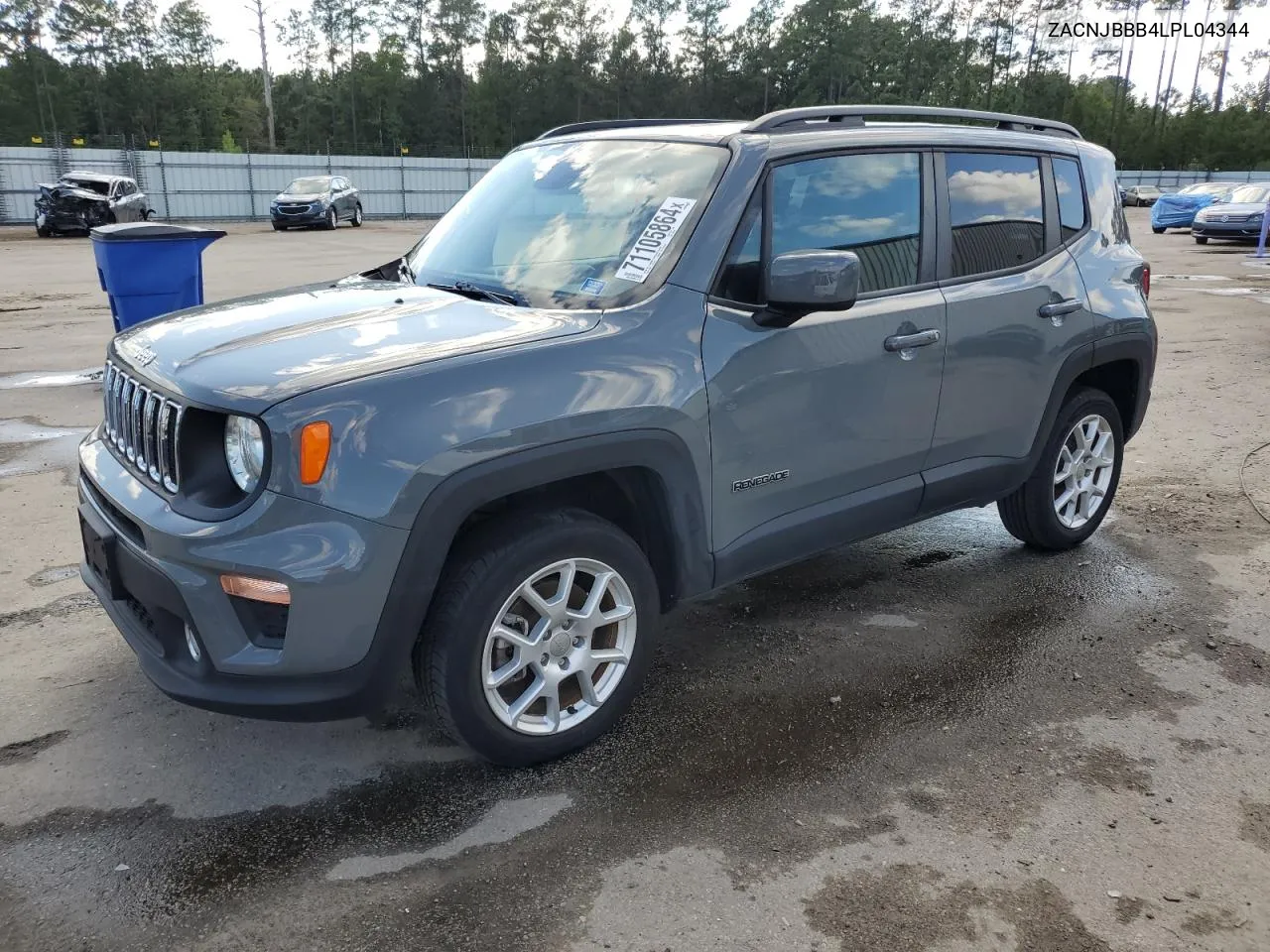 ZACNJBBB4LPL04344 2020 Jeep Renegade Latitude