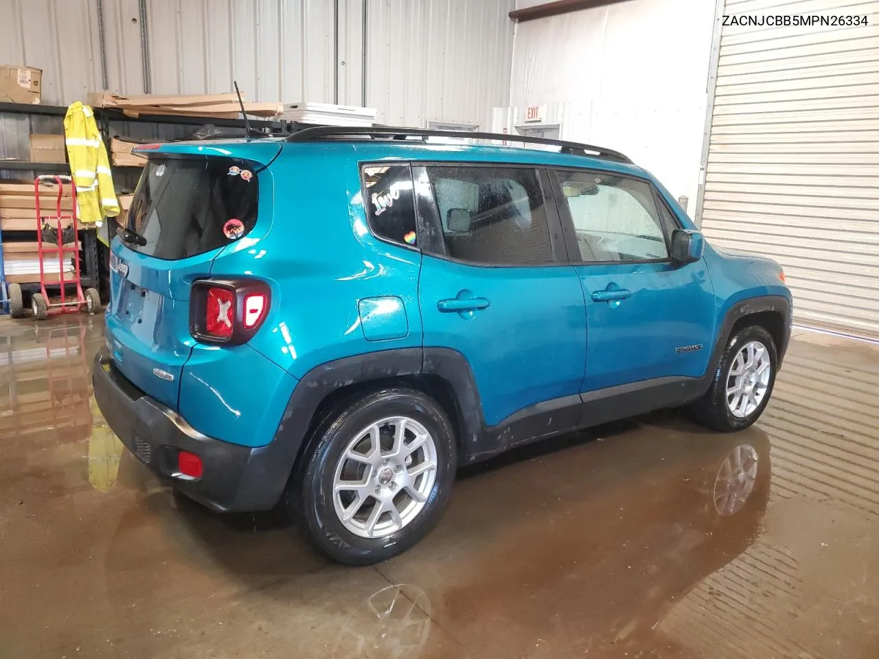 2021 Jeep Renegade Latitude VIN: ZACNJCBB5MPN26334 Lot: 69759334