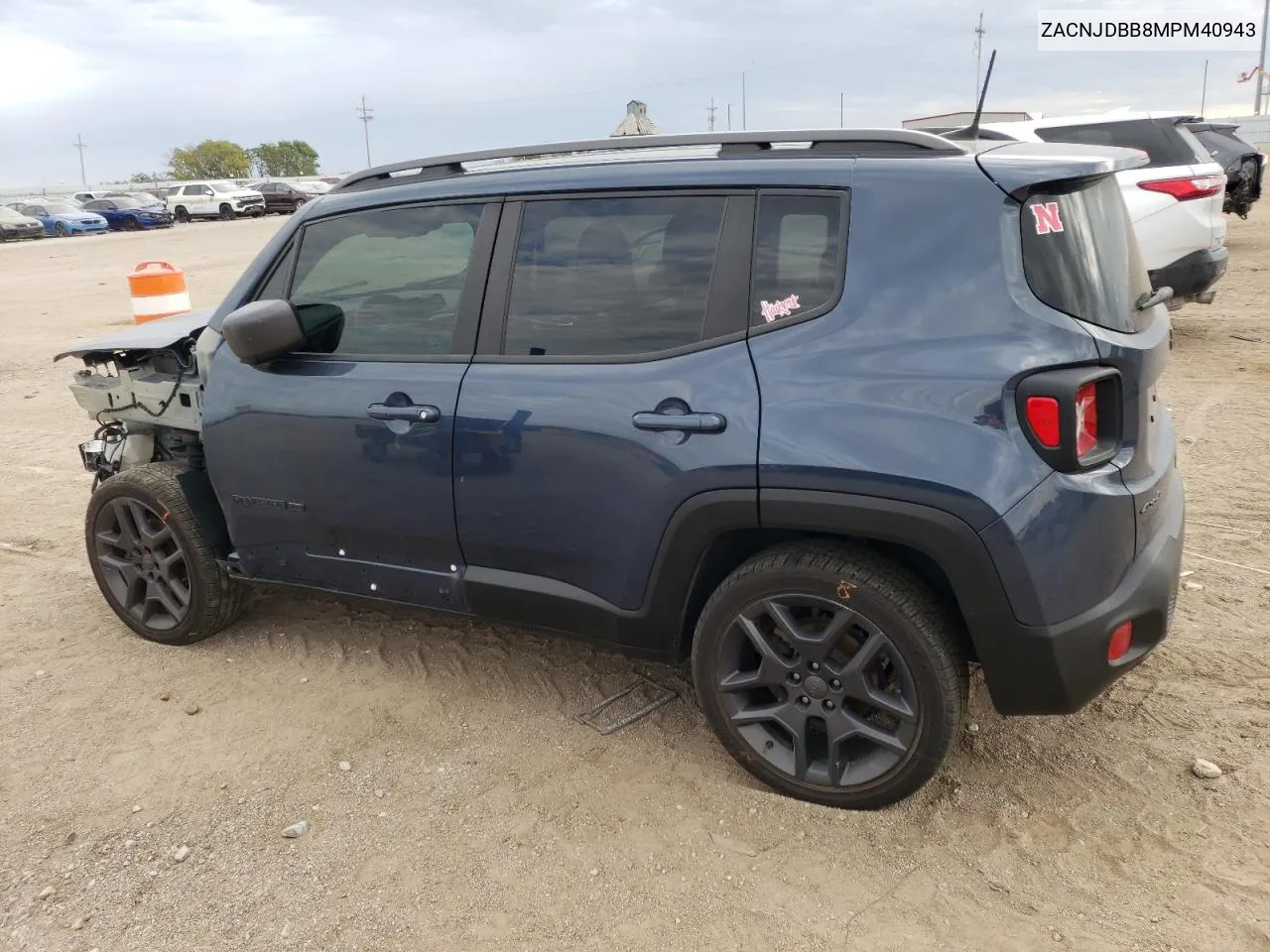 2021 Jeep Renegade Latitude VIN: ZACNJDBB8MPM40943 Lot: 70030764