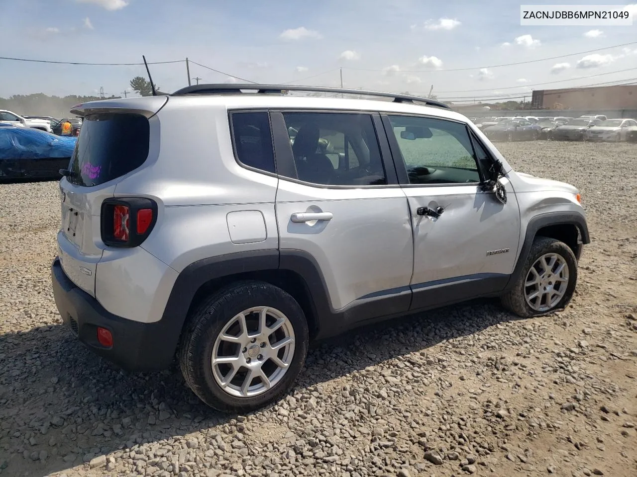 2021 Jeep Renegade Latitude VIN: ZACNJDBB6MPN21049 Lot: 71343194