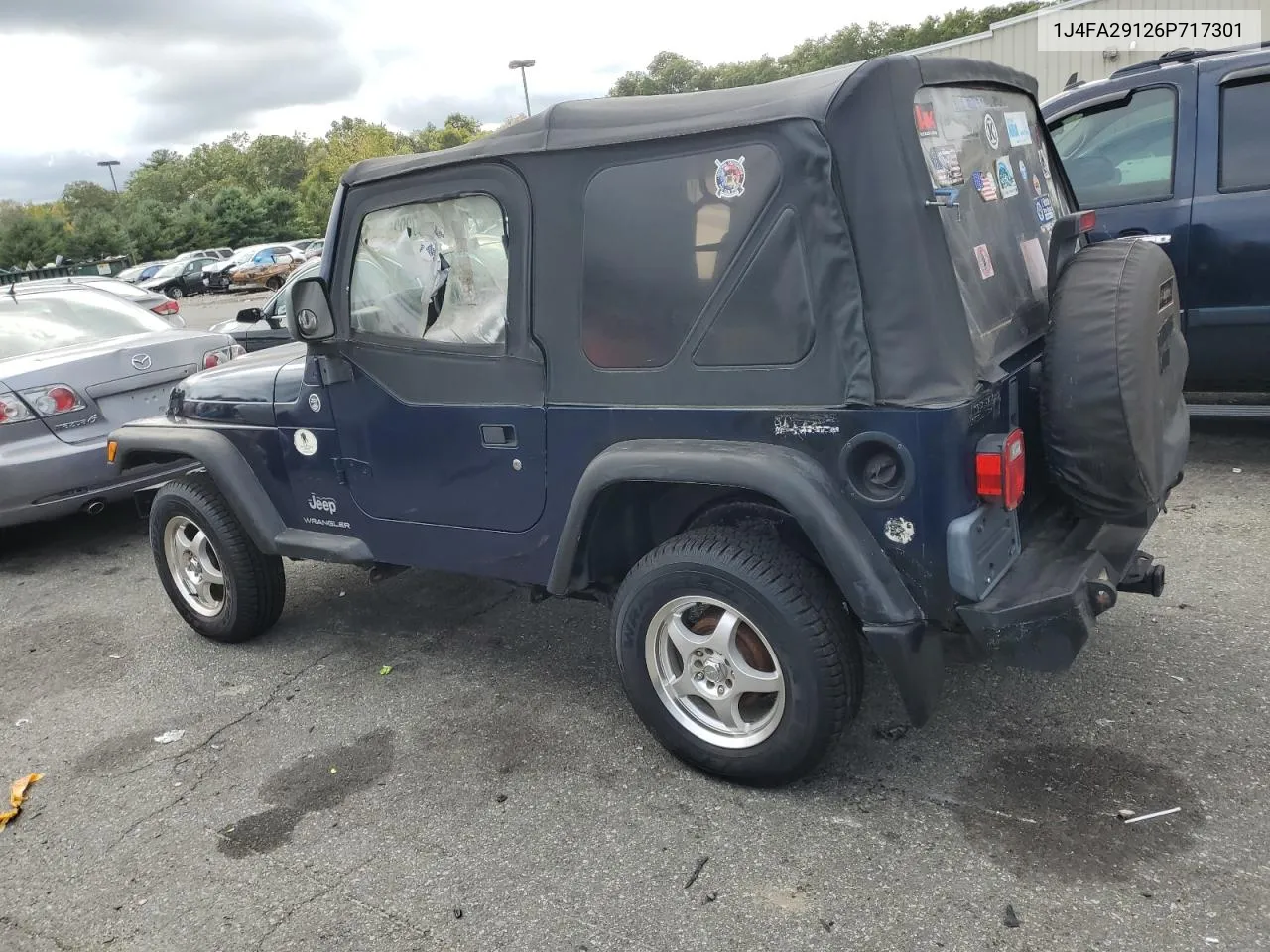 2006 Jeep Wrangler / Tj Se VIN: 1J4FA29126P717301 Lot: 72026964