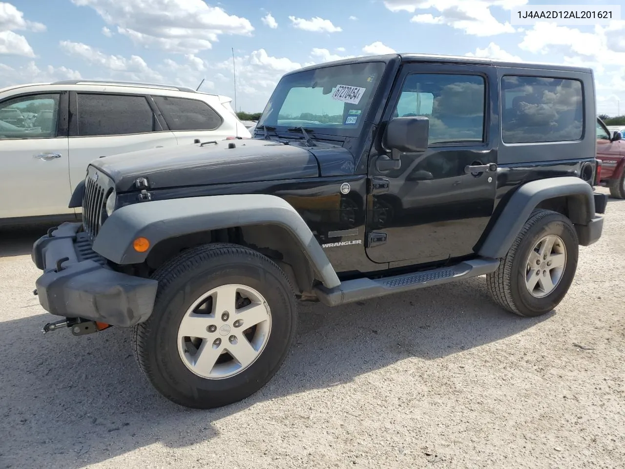 2010 Jeep Wrangler Sport VIN: 1J4AA2D12AL201621 Lot: 67270454