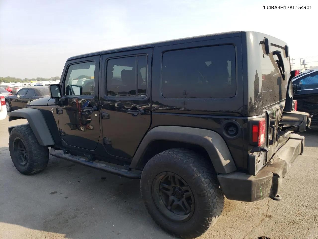 2010 Jeep Wrangler Unlimited Sport VIN: 1J4BA3H17AL154901 Lot: 70844974