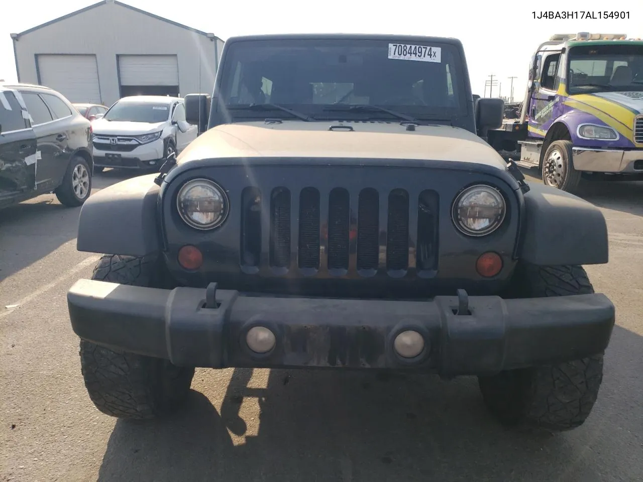 2010 Jeep Wrangler Unlimited Sport VIN: 1J4BA3H17AL154901 Lot: 70844974