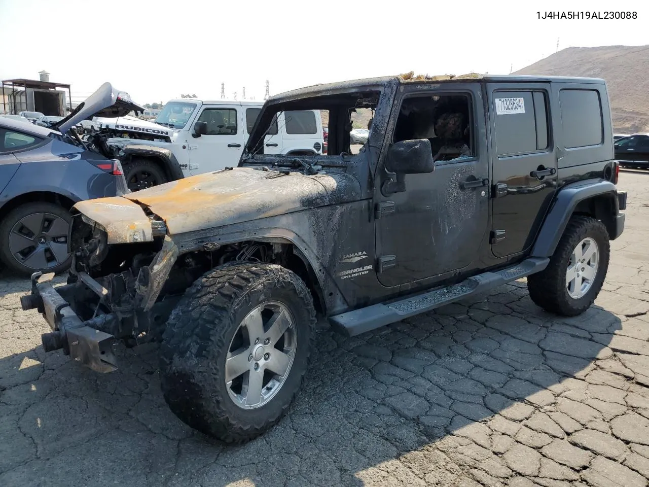 1J4HA5H19AL230088 2010 Jeep Wrangler Unlimited Sahara