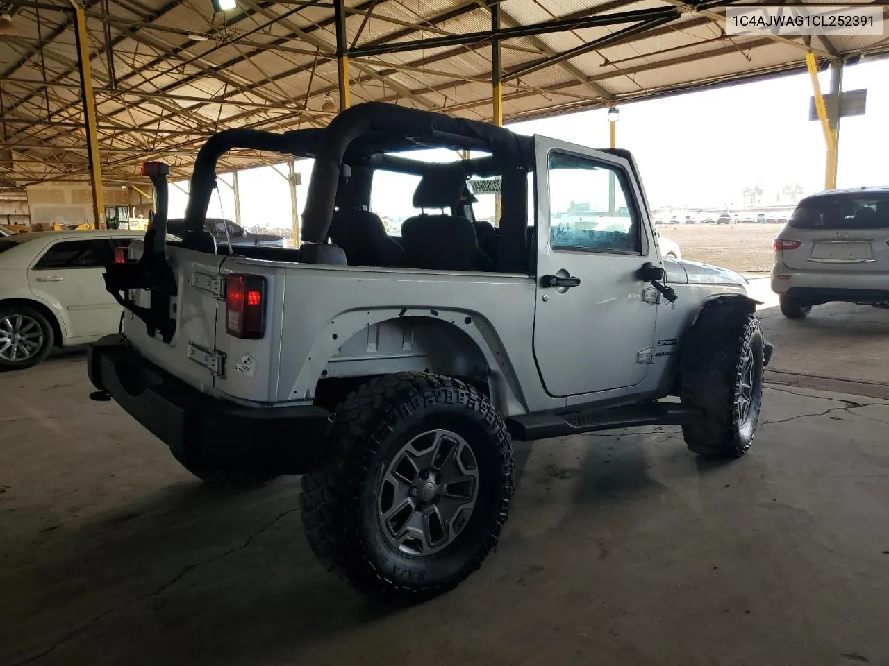 2012 Jeep Wrangler Sport VIN: 1C4AJWAG1CL252391 Lot: 72282644