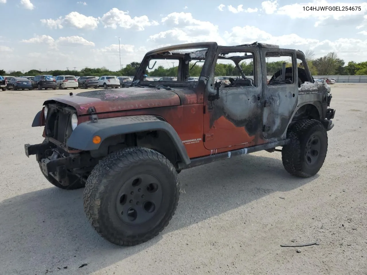 1C4HJWFG0EL254675 2014 Jeep Wrangler Unlimited Rubicon