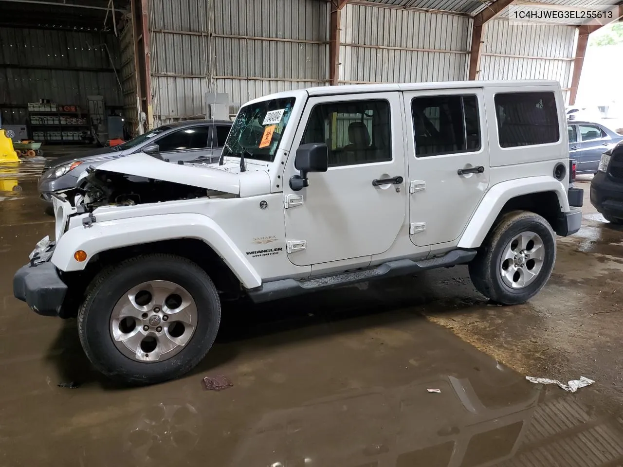 2014 Jeep Wrangler Unlimited Sahara VIN: 1C4HJWEG3EL255613 Lot: 70404904