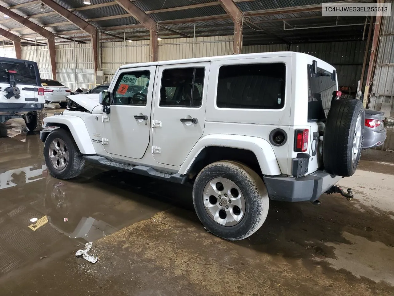 2014 Jeep Wrangler Unlimited Sahara VIN: 1C4HJWEG3EL255613 Lot: 70404904