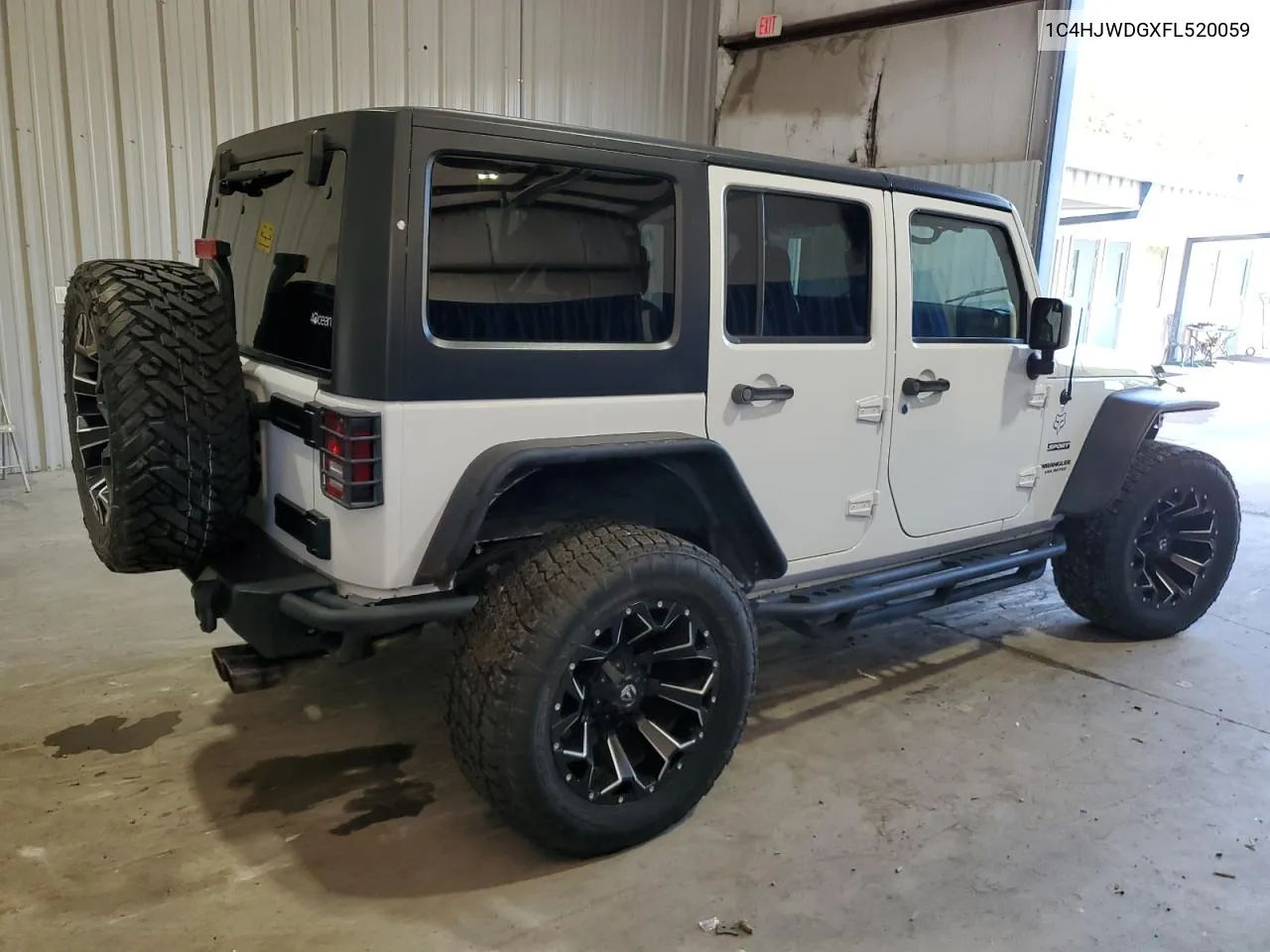 2015 Jeep Wrangler Unlimited Sport VIN: 1C4HJWDGXFL520059 Lot: 71926174