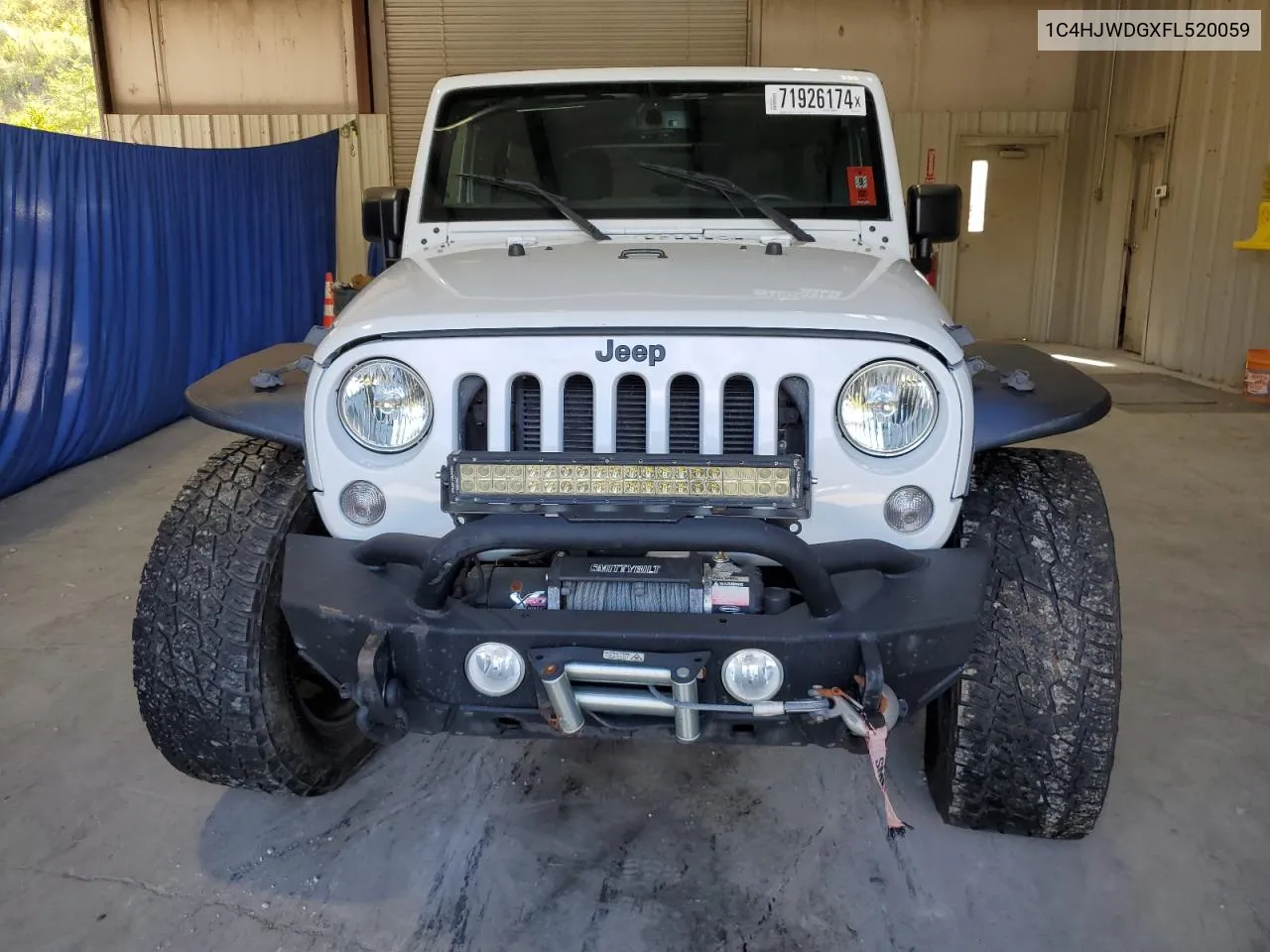 1C4HJWDGXFL520059 2015 Jeep Wrangler Unlimited Sport