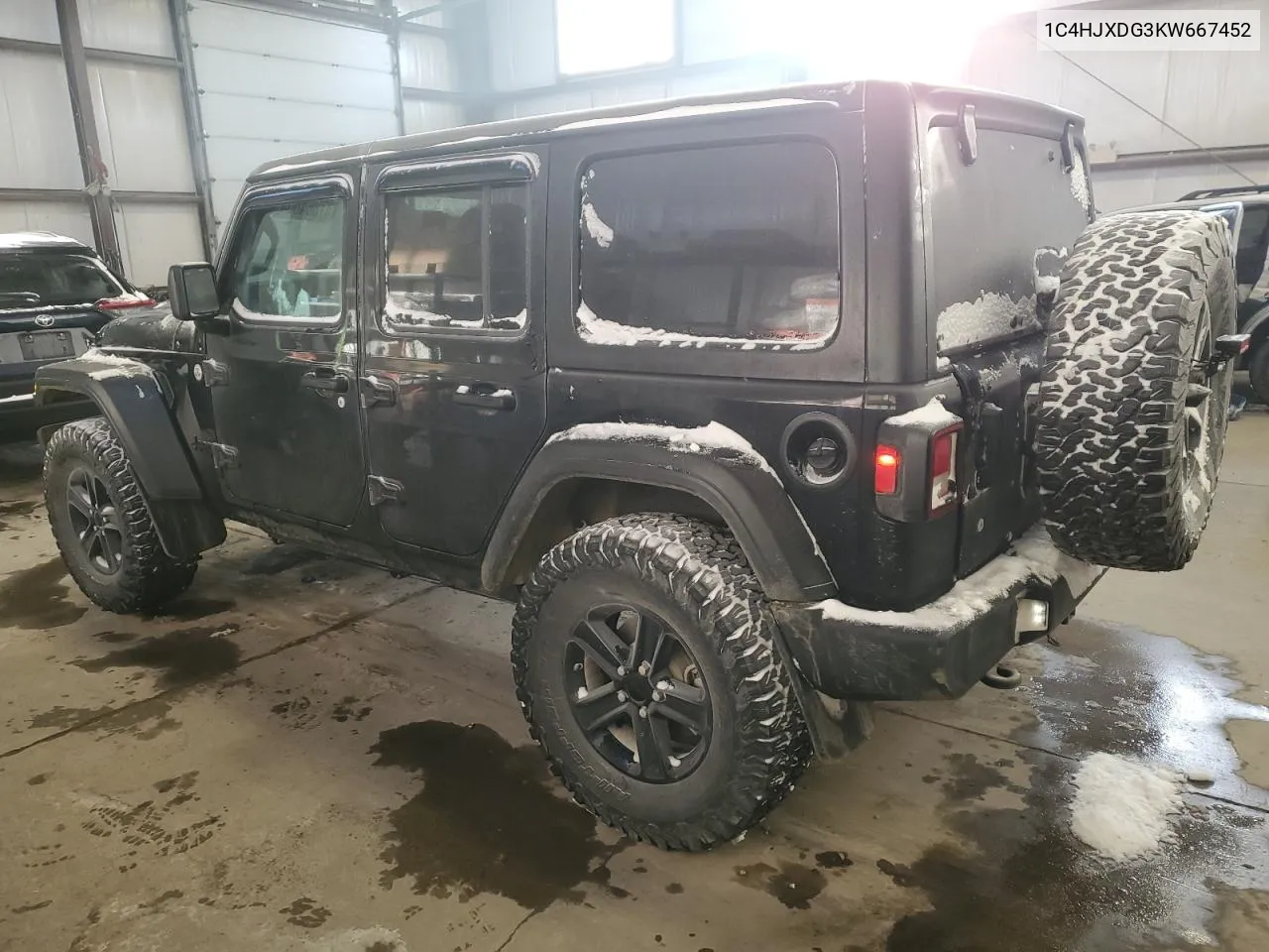 1C4HJXDG3KW667452 2019 Jeep Wrangler Unlimited Sport