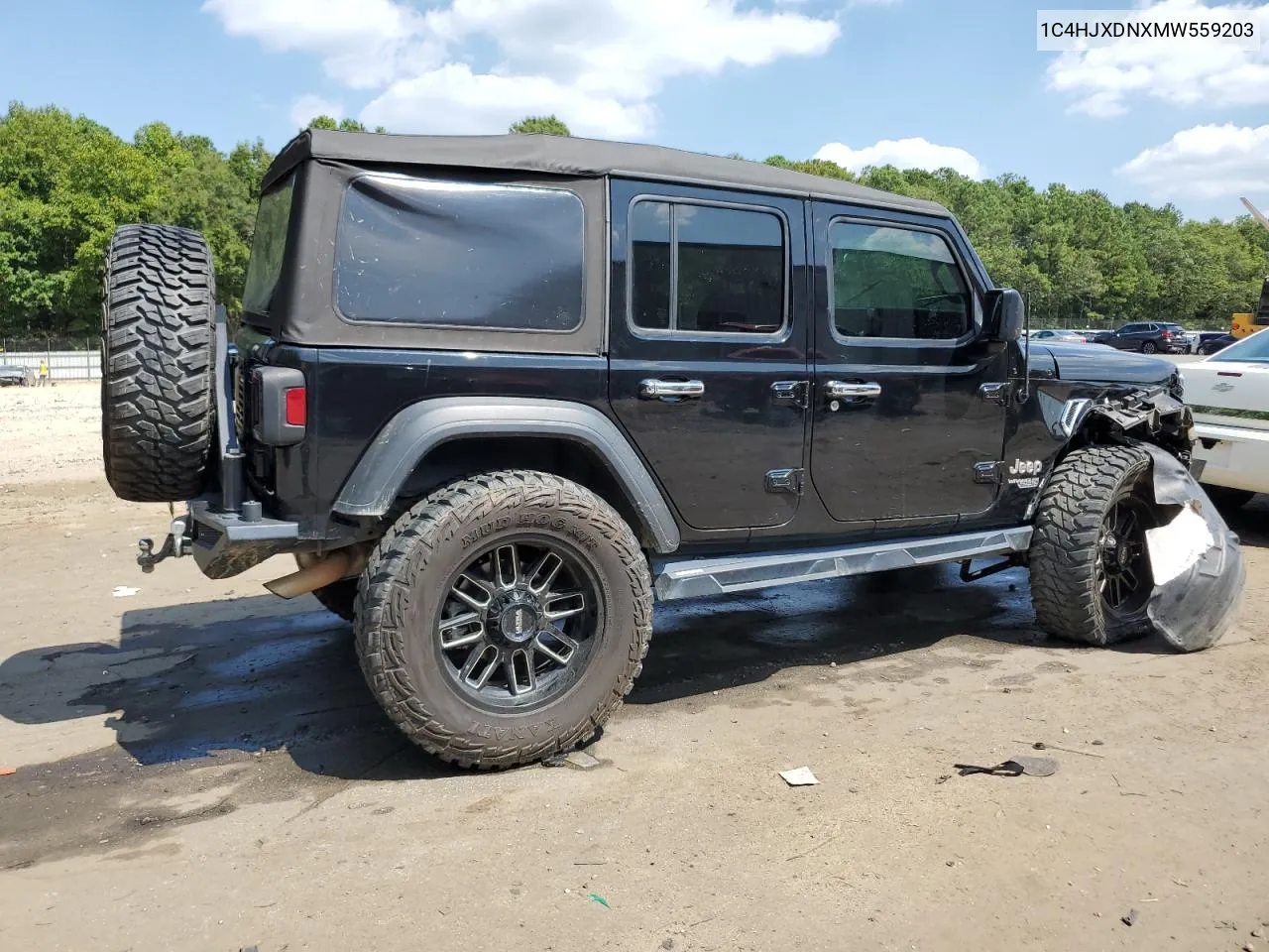 2021 Jeep Wrangler Unlimited Sport VIN: 1C4HJXDNXMW559203 Lot: 71715534