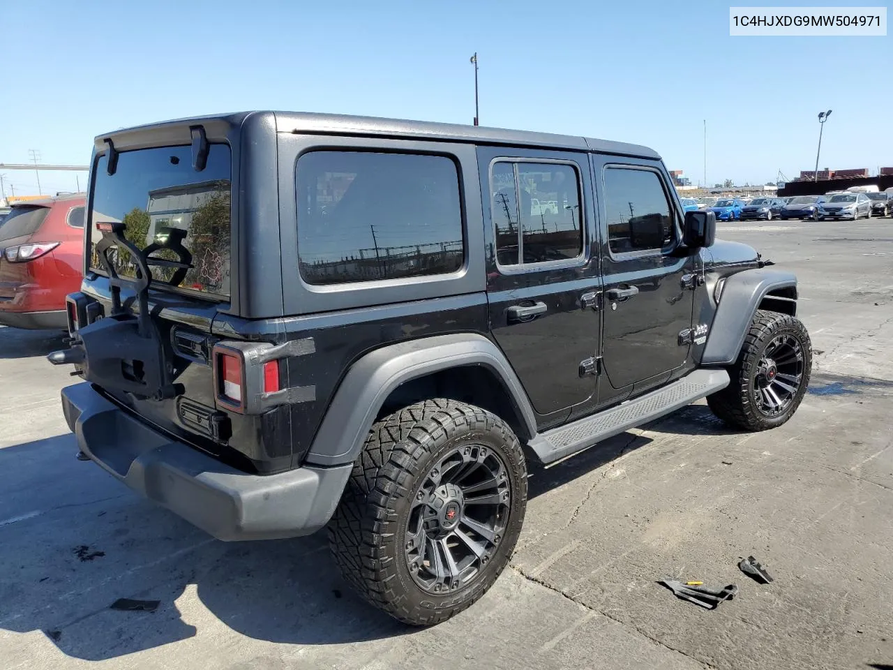 2021 Jeep Wrangler Unlimited Sport VIN: 1C4HJXDG9MW504971 Lot: 72184364