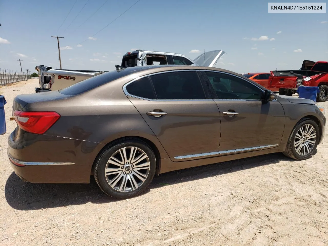 2014 Kia Cadenza Premium VIN: KNALN4D71E5151224 Lot: 61832434