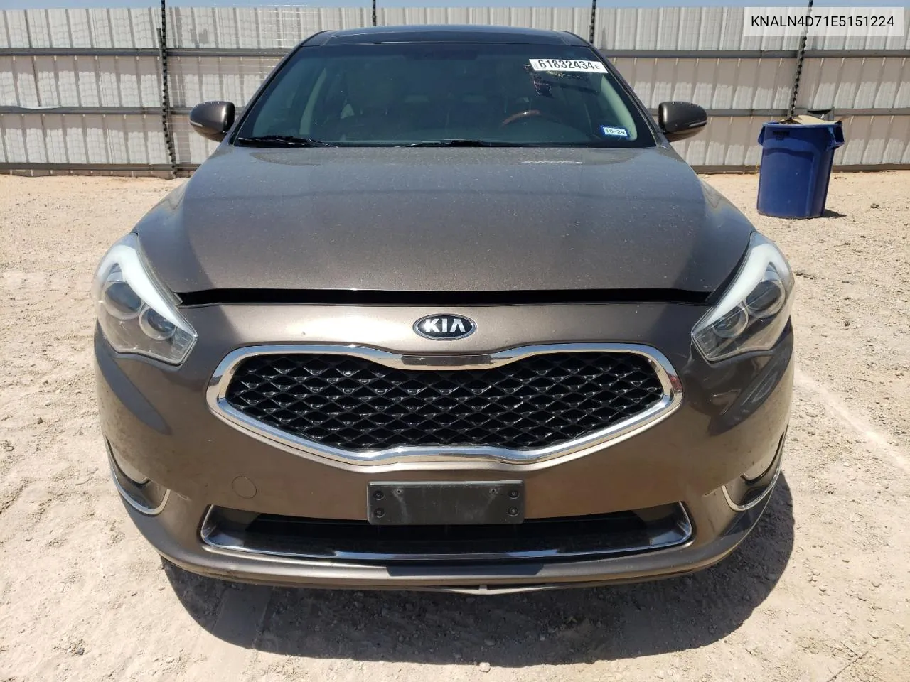 2014 Kia Cadenza Premium VIN: KNALN4D71E5151224 Lot: 61832434