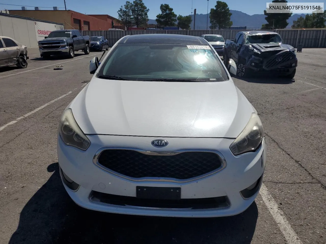 2015 Kia Cadenza Premium VIN: KNALN4D75F5191548 Lot: 68103474