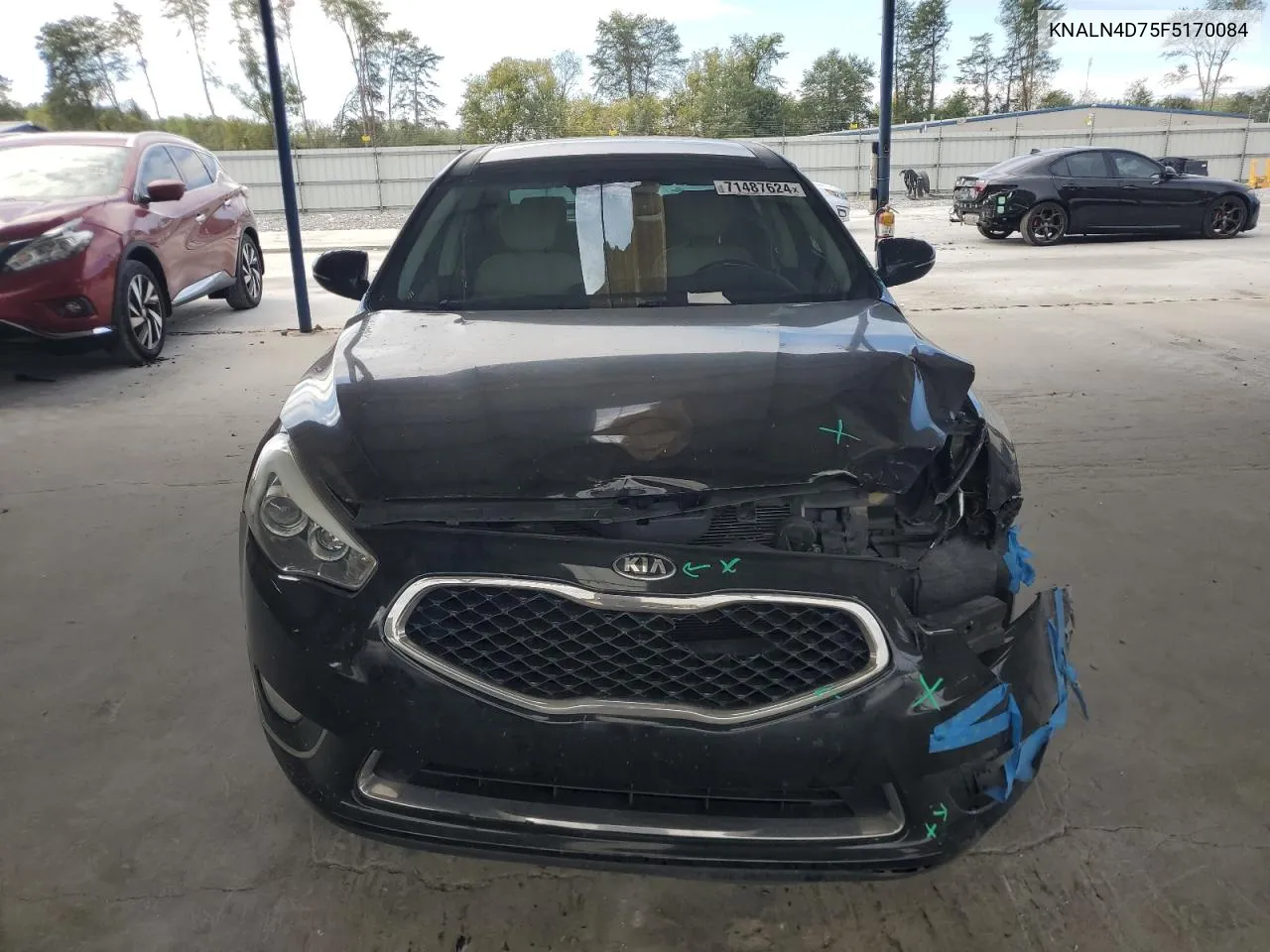 2015 Kia Cadenza Premium VIN: KNALN4D75F5170084 Lot: 71487624