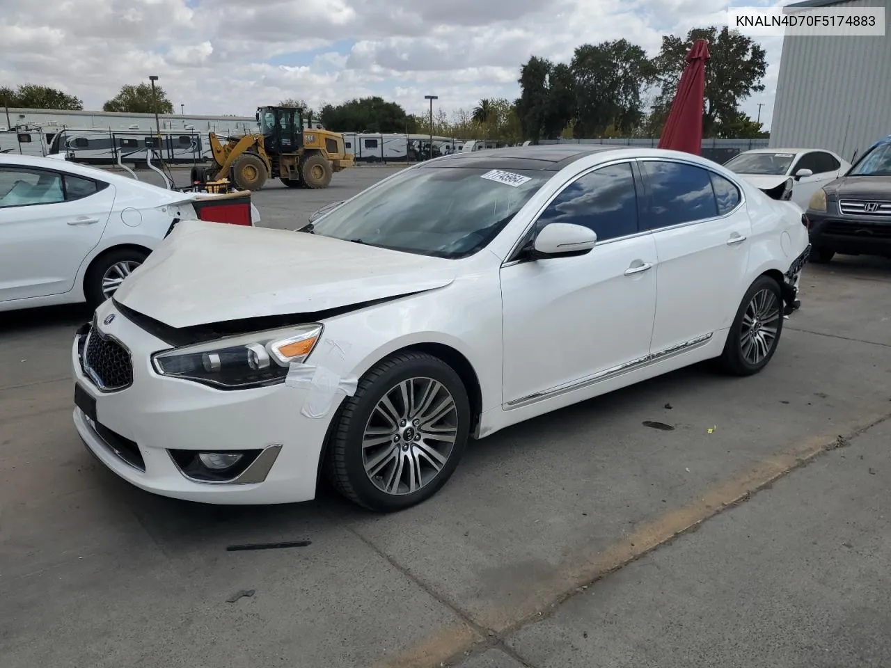 KNALN4D70F5174883 2015 Kia Cadenza Premium