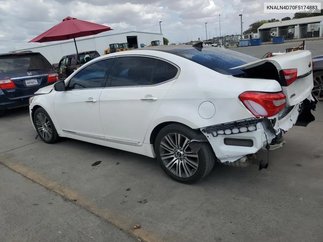 KNALN4D70F5174883 2015 Kia Cadenza Premium