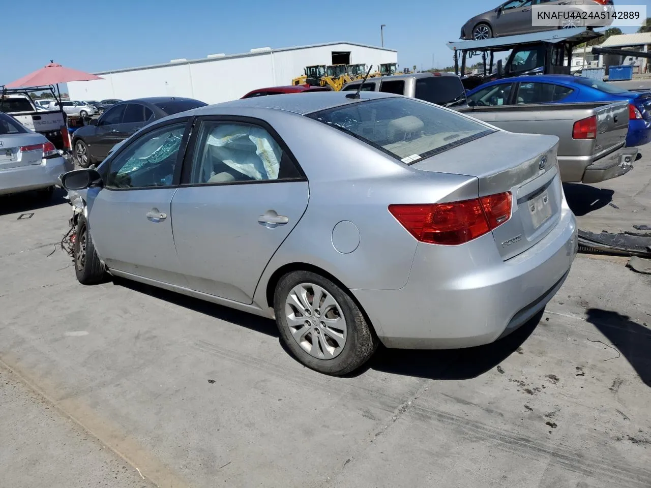 KNAFU4A24A5142889 2010 Kia Forte Ex