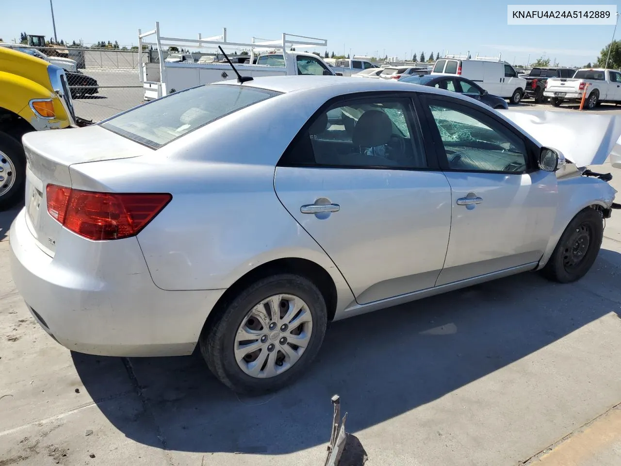 2010 Kia Forte Ex VIN: KNAFU4A24A5142889 Lot: 68023104