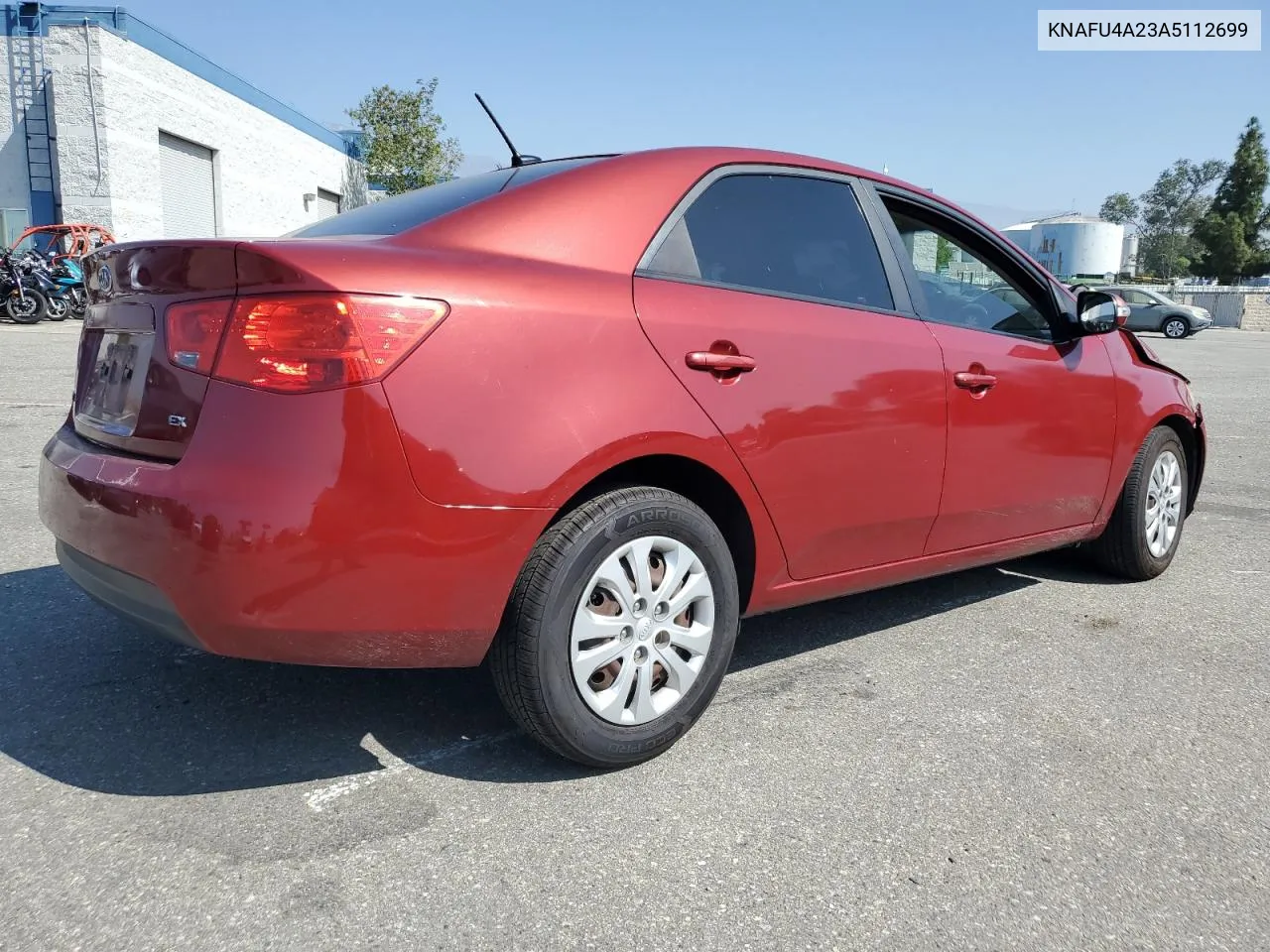 2010 Kia Forte Ex VIN: KNAFU4A23A5112699 Lot: 69845974