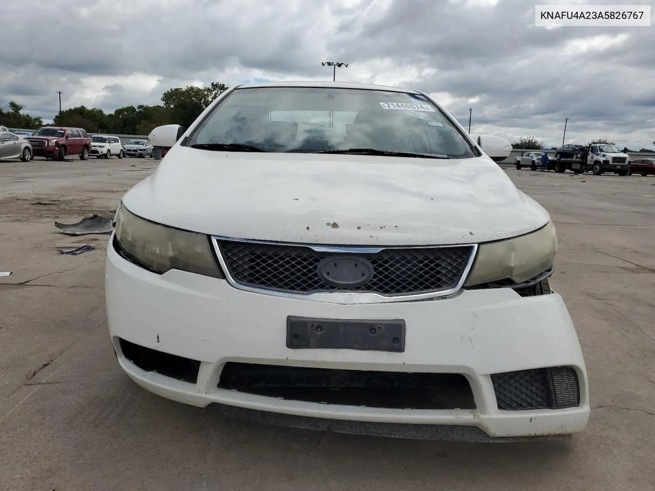 2010 Kia Forte Ex VIN: KNAFU4A23A5826767 Lot: 71446874