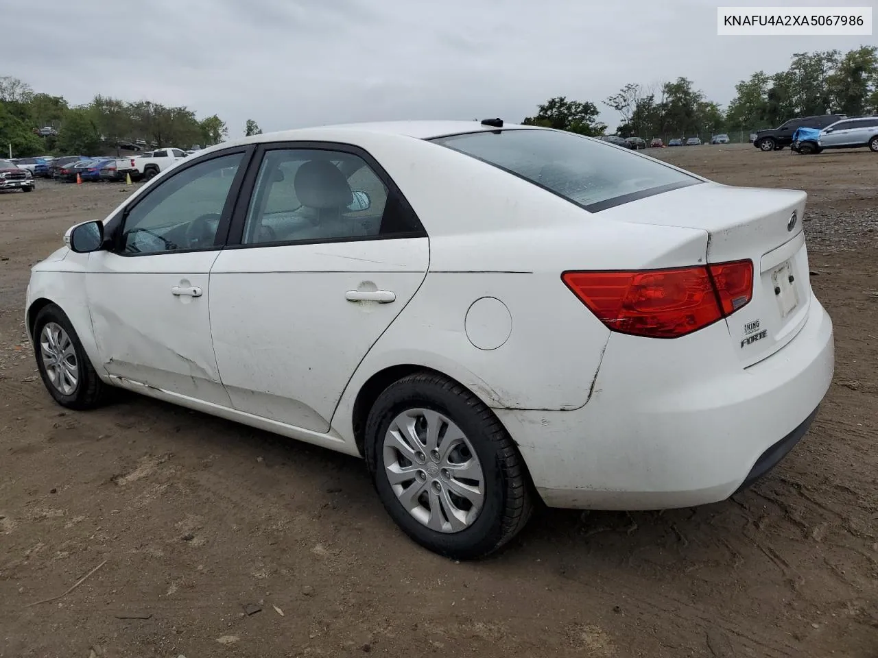 2010 Kia Forte Ex VIN: KNAFU4A2XA5067986 Lot: 71608064