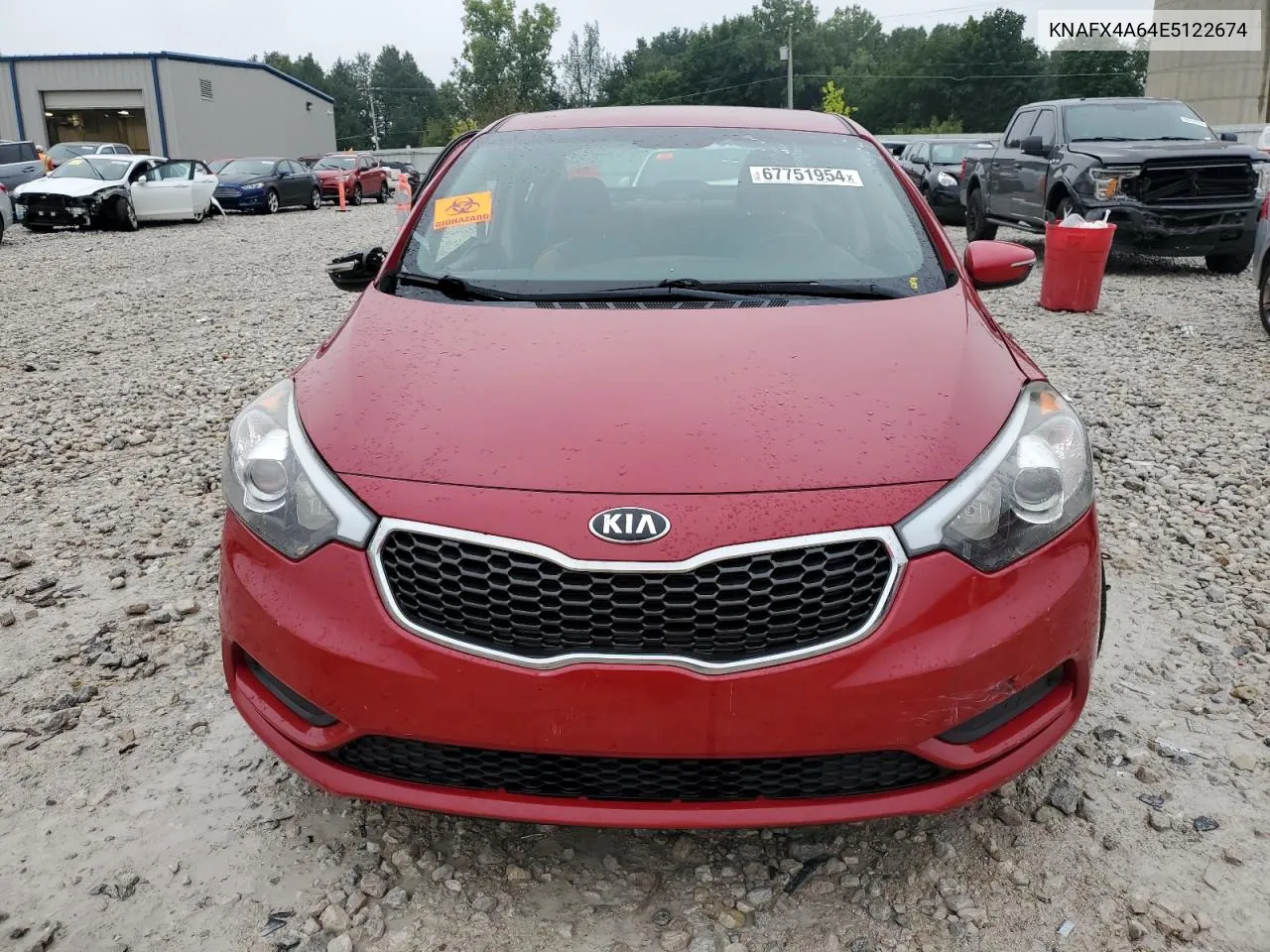 2014 Kia Forte Lx VIN: KNAFX4A64E5122674 Lot: 67751954