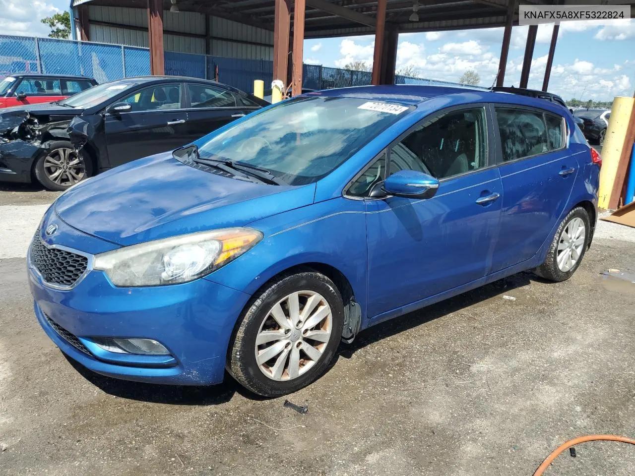 2015 Kia Forte Ex VIN: KNAFX5A8XF5322824 Lot: 72070134