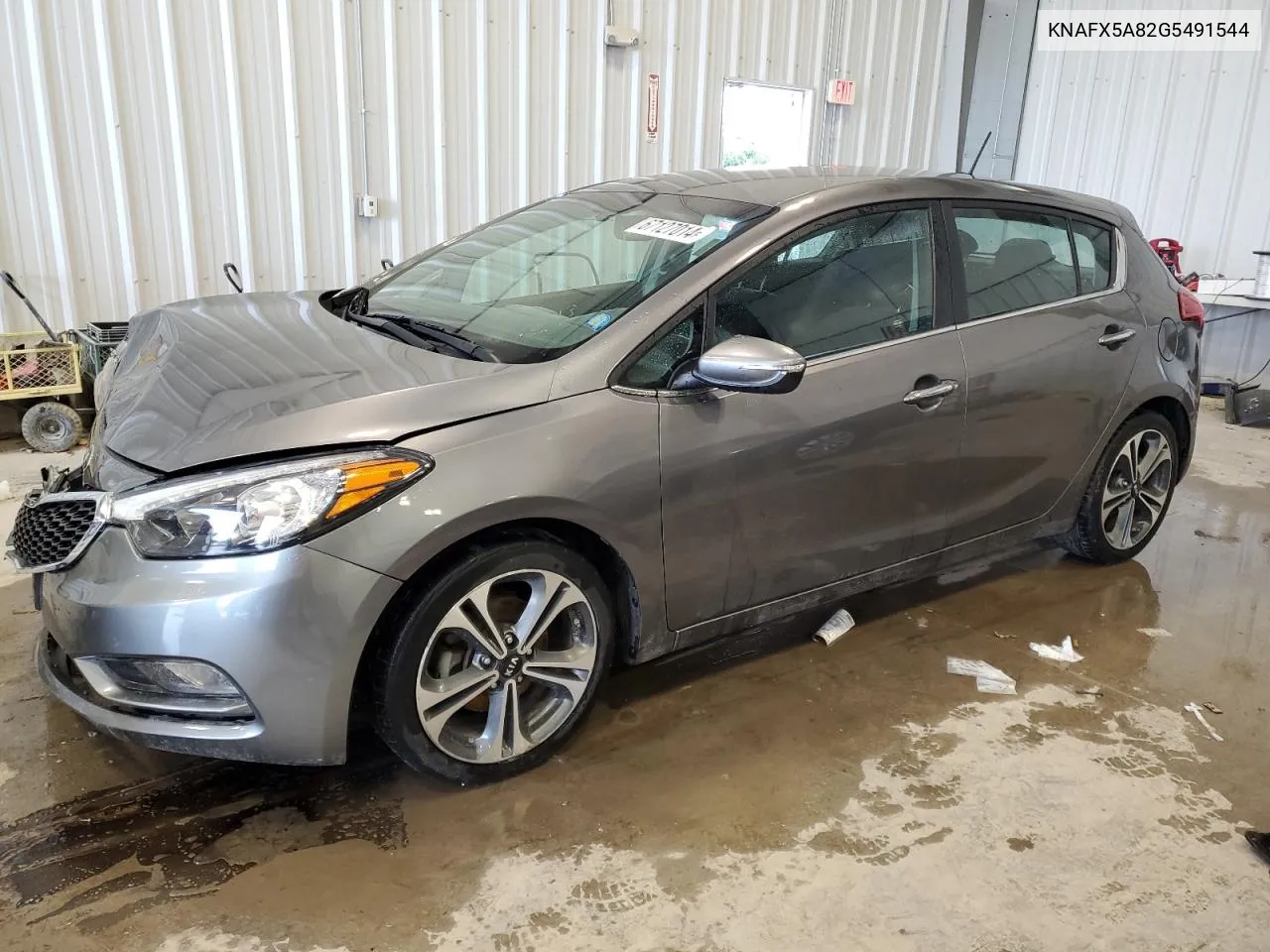 2016 Kia Forte Ex VIN: KNAFX5A82G5491544 Lot: 67127014