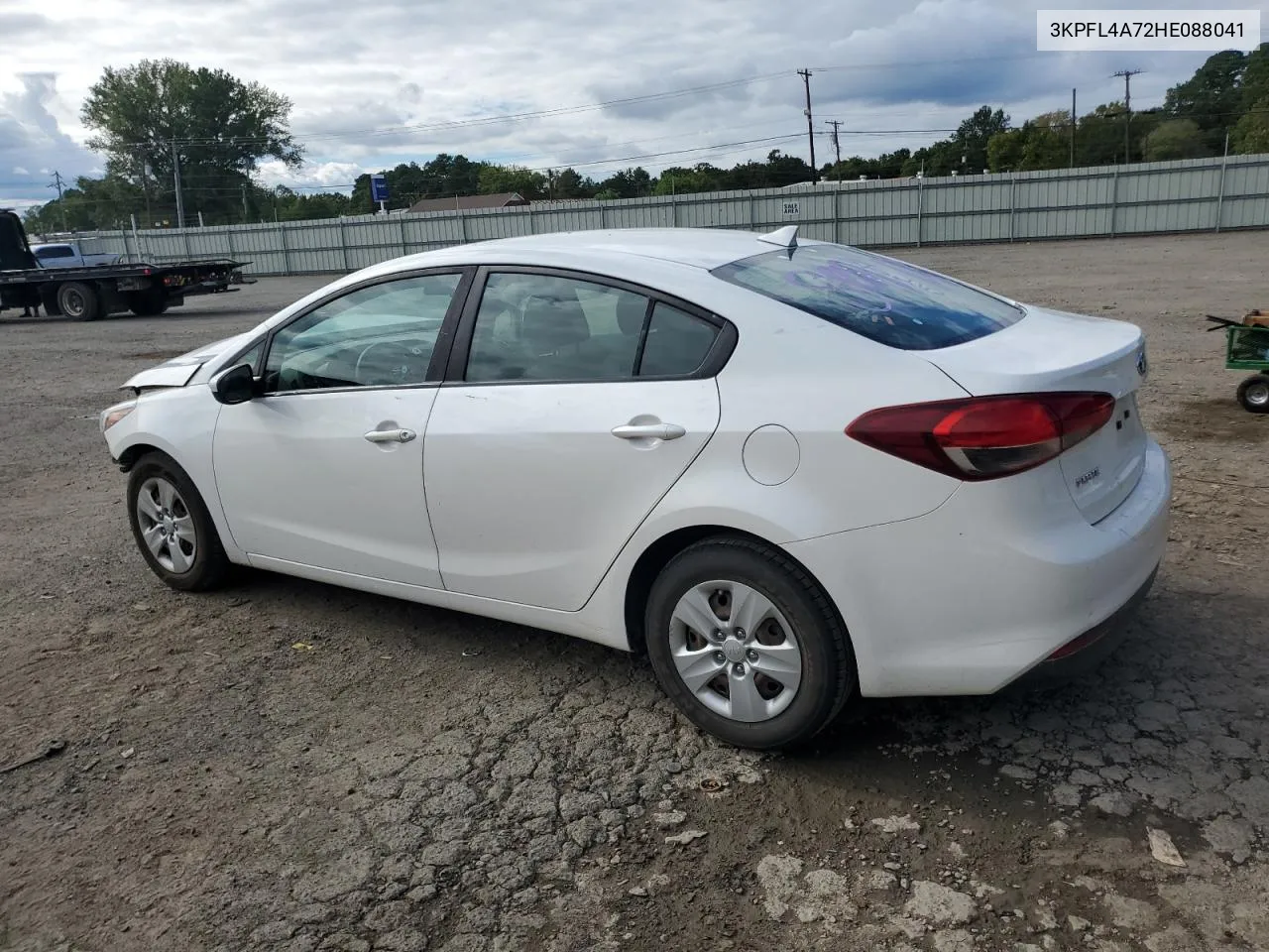 2017 Kia Forte Lx VIN: 3KPFL4A72HE088041 Lot: 71653004