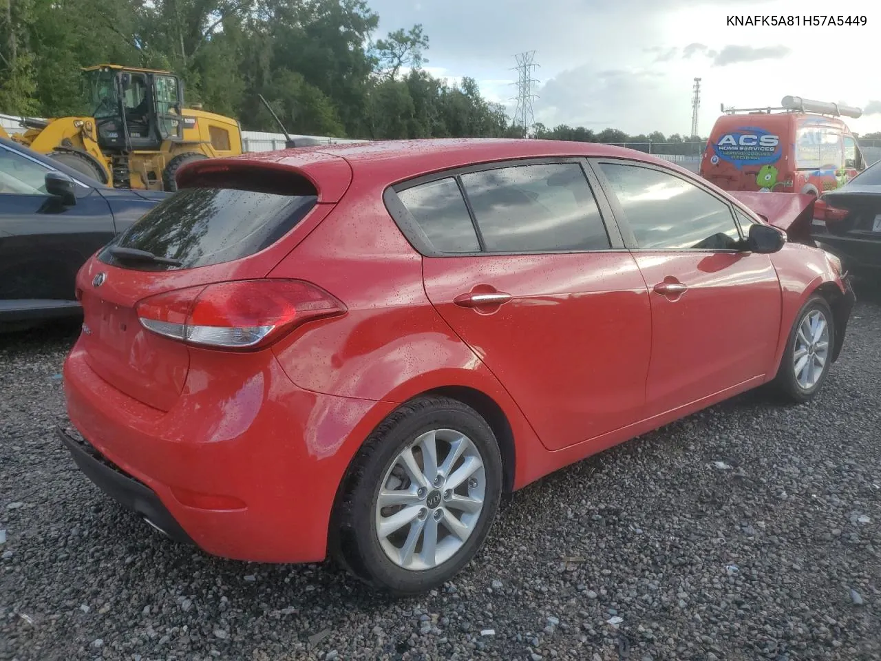 KNAFK5A81H57A5449 2017 Kia Forte Lx