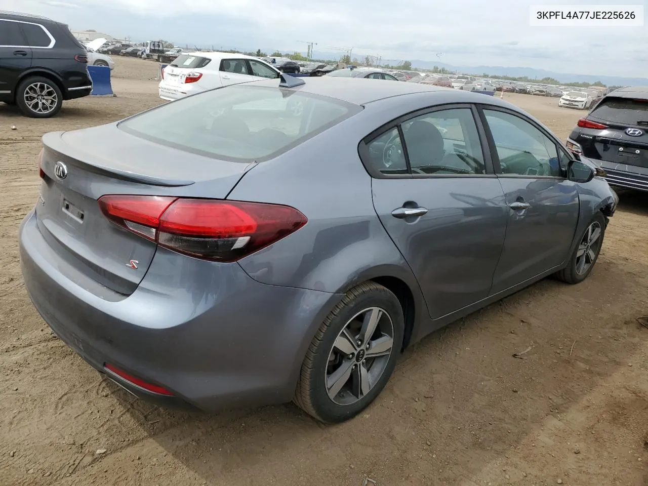 2018 Kia Forte Lx VIN: 3KPFL4A77JE225626 Lot: 71493474