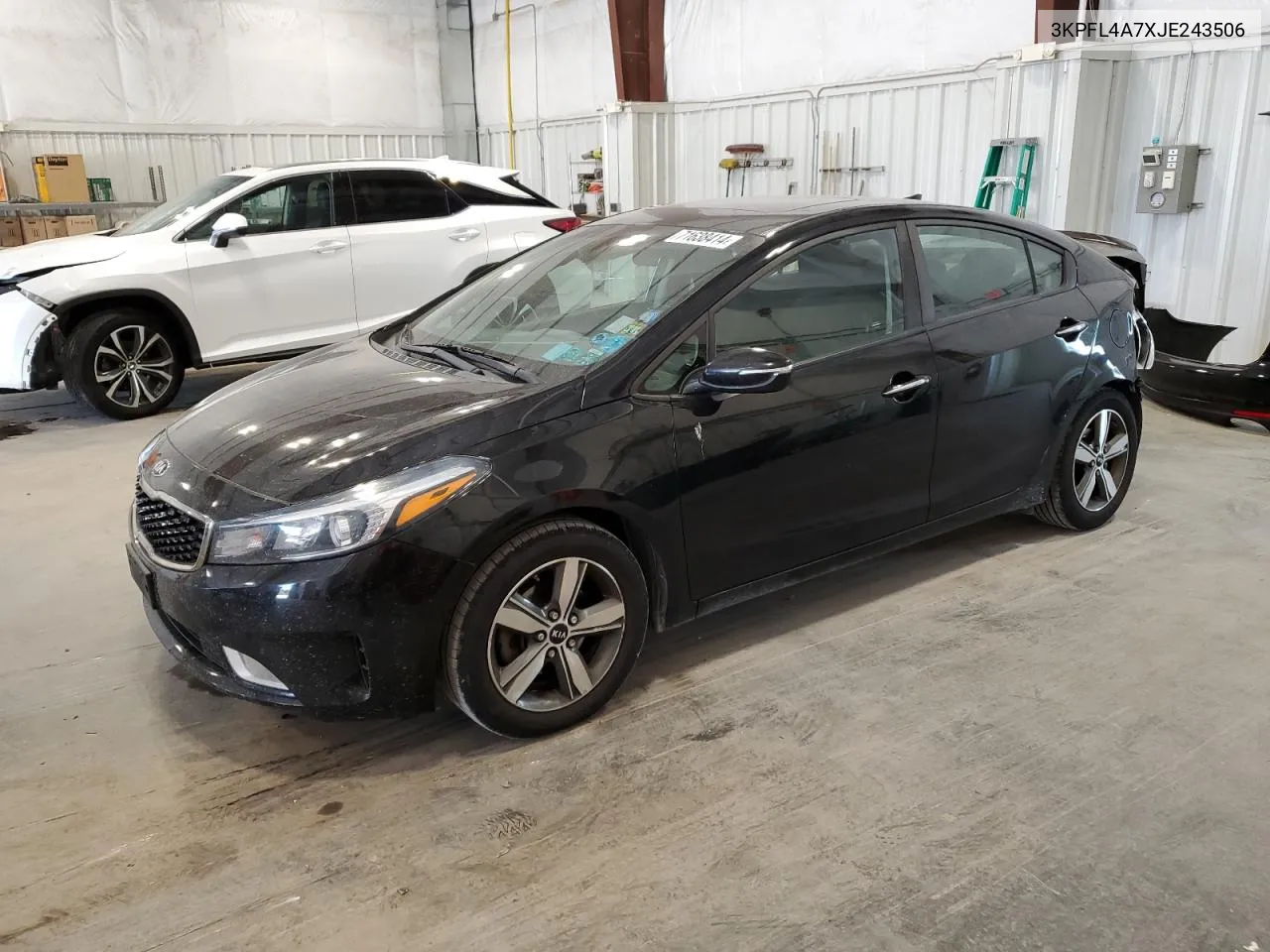 3KPFL4A7XJE243506 2018 Kia Forte Lx