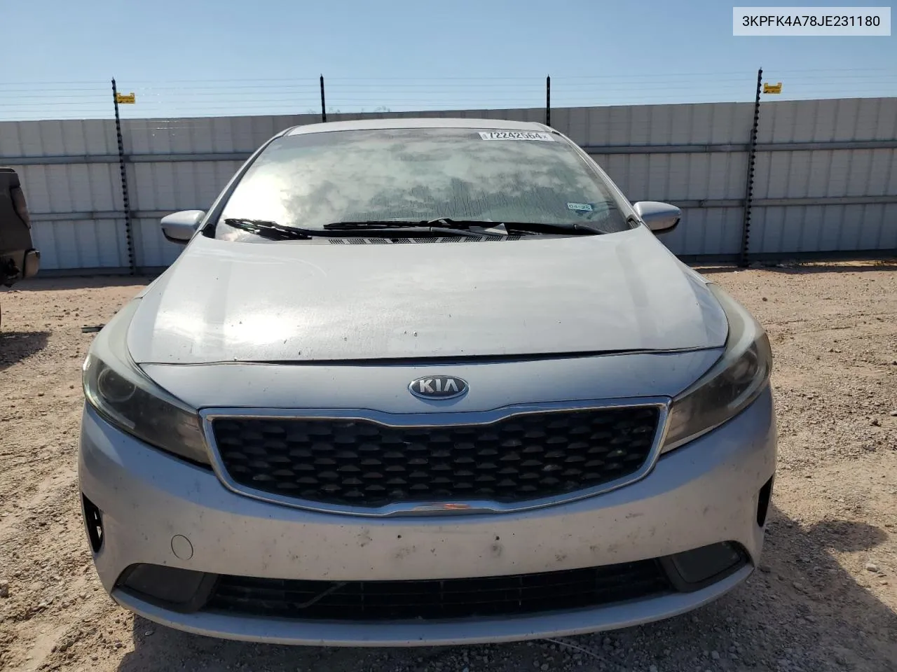 3KPFK4A78JE231180 2018 Kia Forte Lx