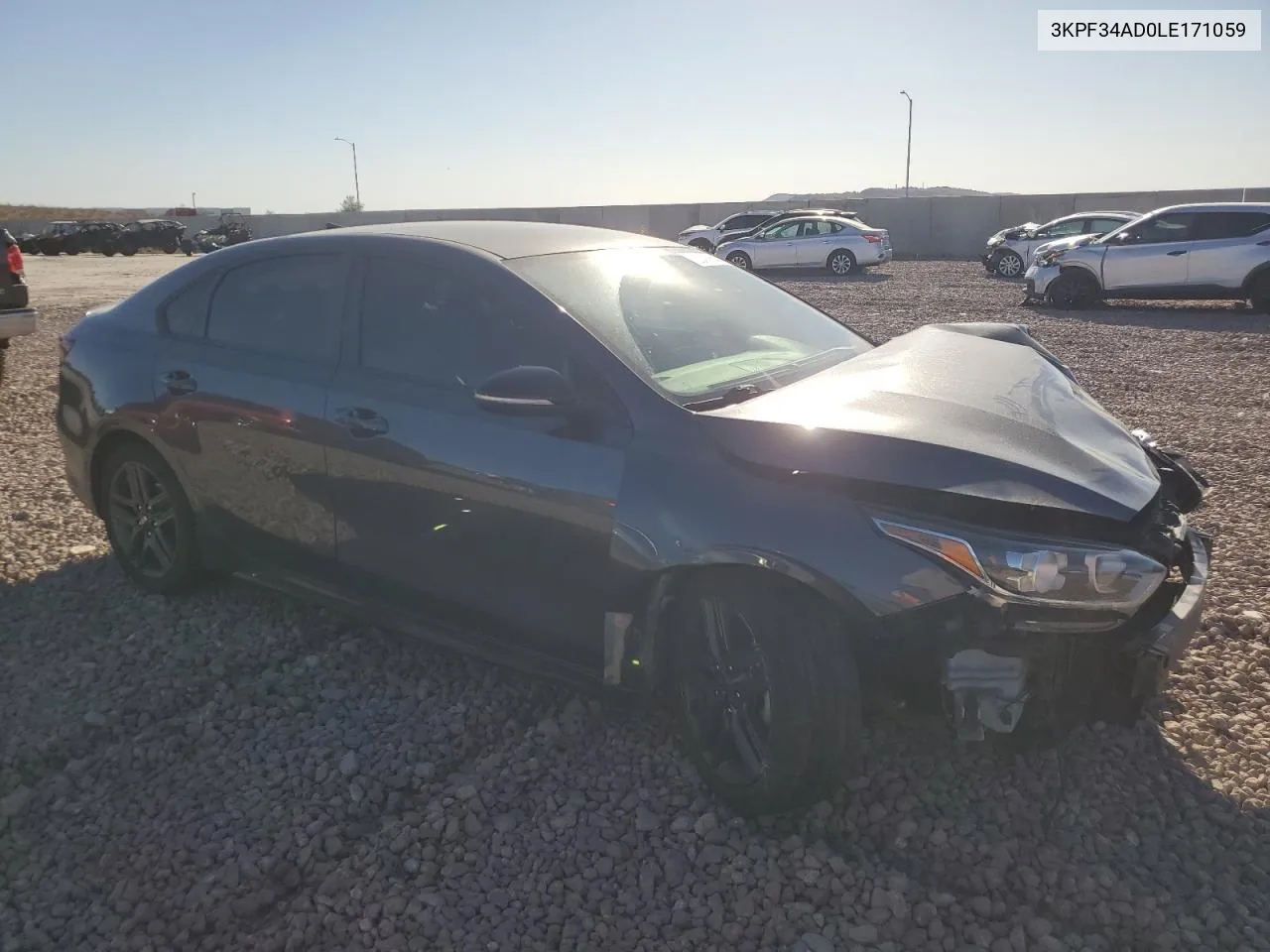 3KPF34AD0LE171059 2020 Kia Forte Gt Line